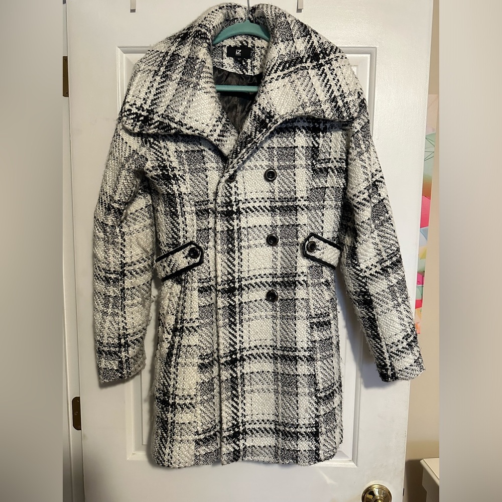 Double breasted peacoat